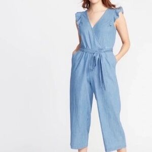 Old Navy | Light Blue Denim Jumpsuit
